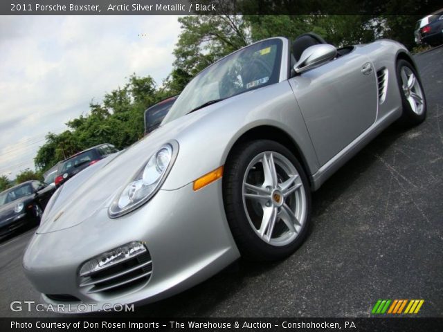 2011 Porsche Boxster  in Arctic Silver Metallic