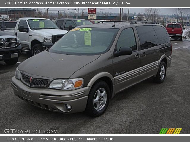 2003 Pontiac Montana MontanaVision in Dark Bronzemist Metallic