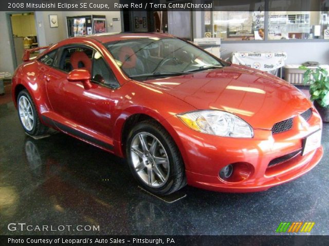 2008 Mitsubishi Eclipse SE Coupe in Rave Red