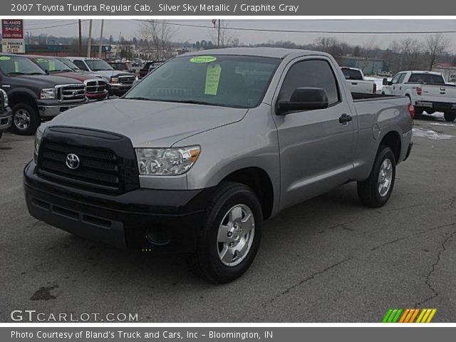 2007 Toyota Tundra Regular Cab in Silver Sky Metallic