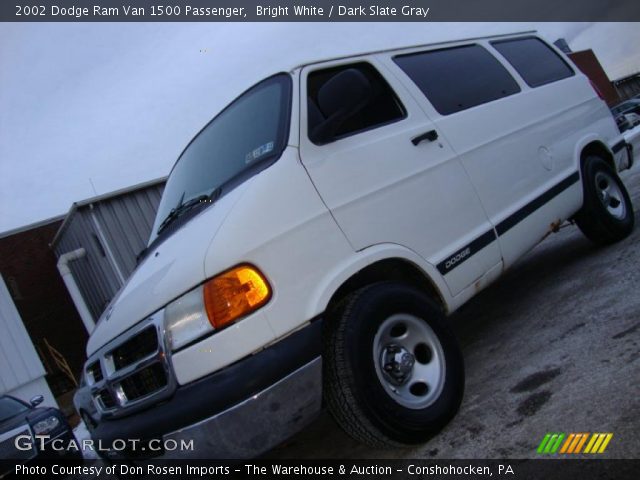 2002 Dodge Ram Van 1500 Passenger in Bright White