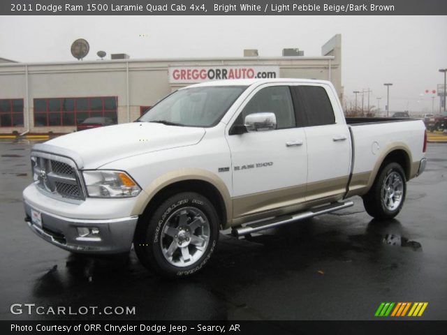 2011 Dodge Ram 1500 Laramie Quad Cab 4x4 in Bright White