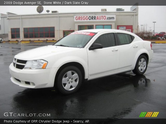 2009 Dodge Avenger SE in Stone White