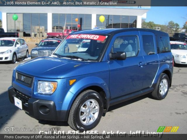 2006 Honda Element EX-P AWD in Atomic Blue Metallic