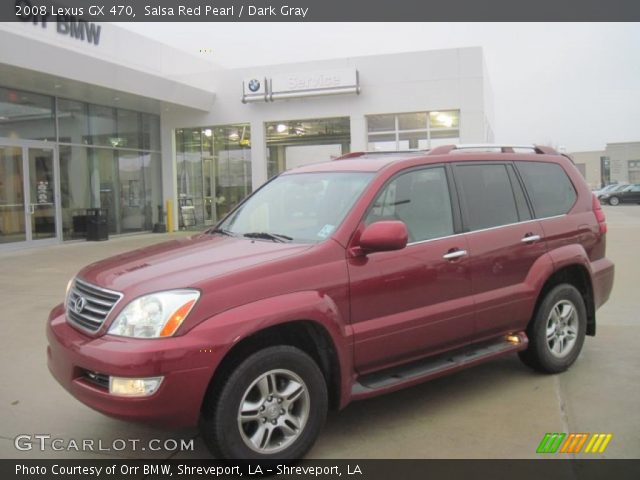 2008 Lexus GX 470 in Salsa Red Pearl