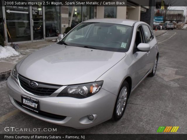 2008 Subaru Impreza 2.5i Wagon in Spark Silver Metallic