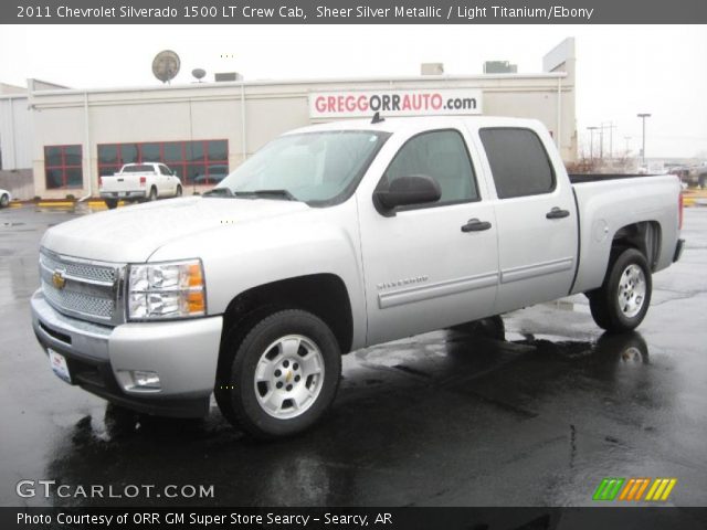 2011 Chevrolet Silverado 1500 LT Crew Cab in Sheer Silver Metallic