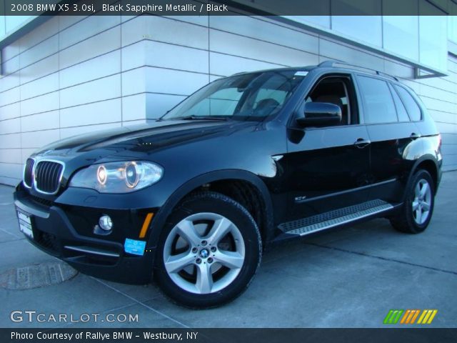 2008 BMW X5 3.0si in Black Sapphire Metallic