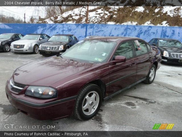 2004 Chevrolet Impala  in Berry Red Metallic
