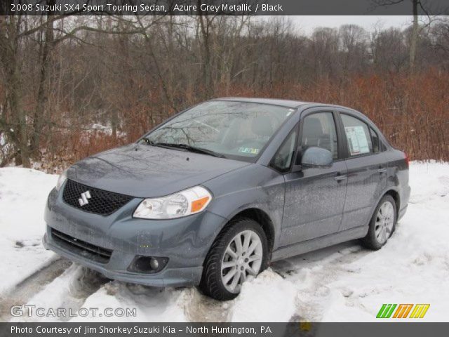 2008 Suzuki SX4 Sport Touring Sedan in Azure Grey Metallic