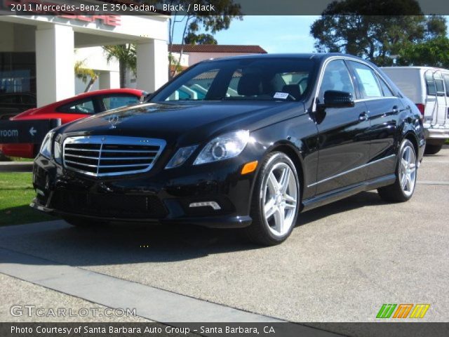 2011 Mercedes-Benz E 350 Sedan in Black