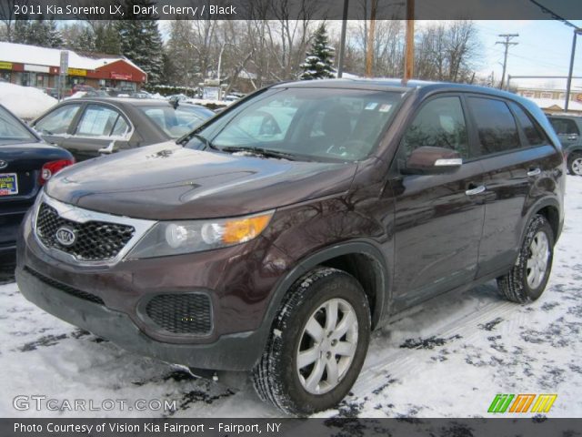 2011 Kia Sorento LX in Dark Cherry
