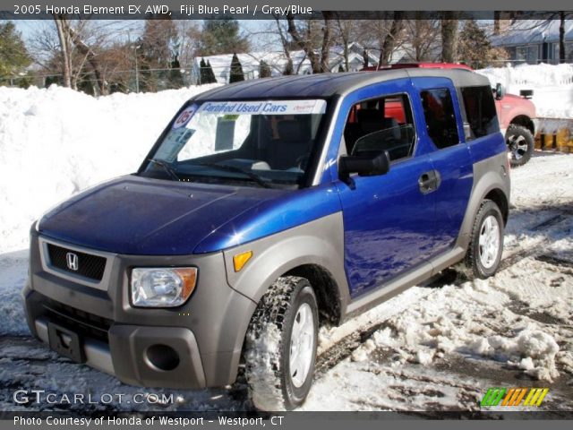 2005 Honda Element EX AWD in Fiji Blue Pearl