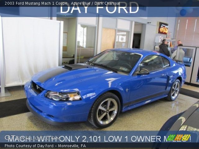2003 Ford Mustang Mach 1 Coupe in Azure Blue