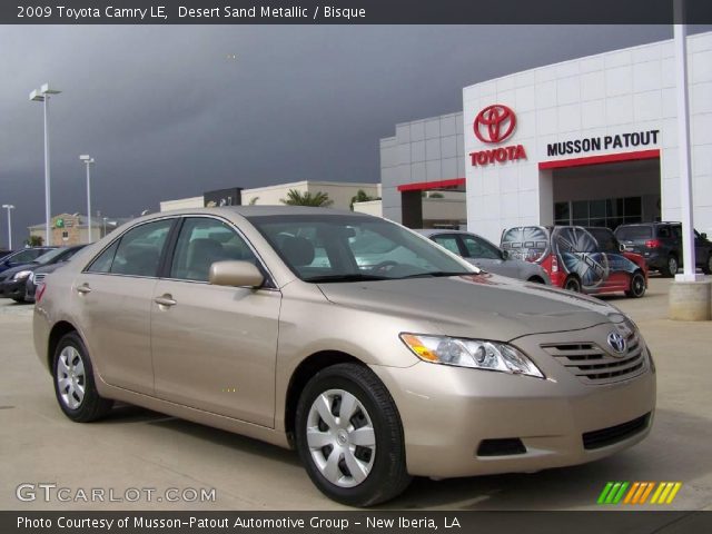 2009 Toyota Camry LE in Desert Sand Metallic