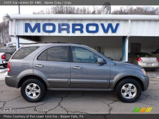 2005 Kia Sorento EX 4WD in Alpine Gray