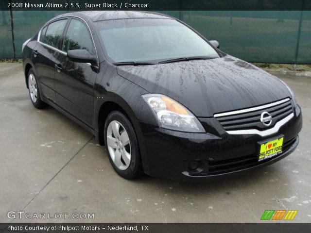 2008 Nissan Altima 2.5 S in Super Black