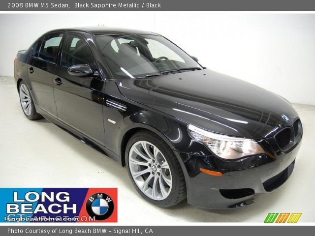 2008 BMW M5 Sedan in Black Sapphire Metallic