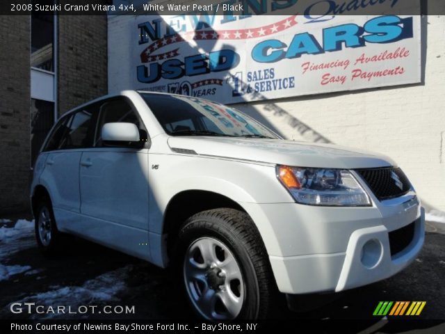 2008 Suzuki Grand Vitara 4x4 in White Water Pearl