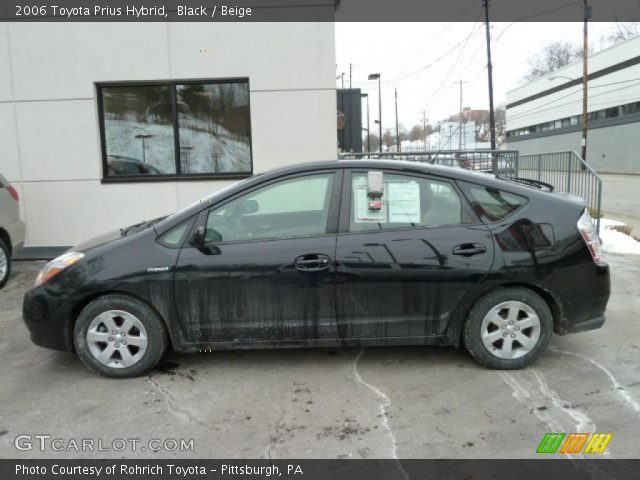 2006 Toyota Prius Hybrid in Black