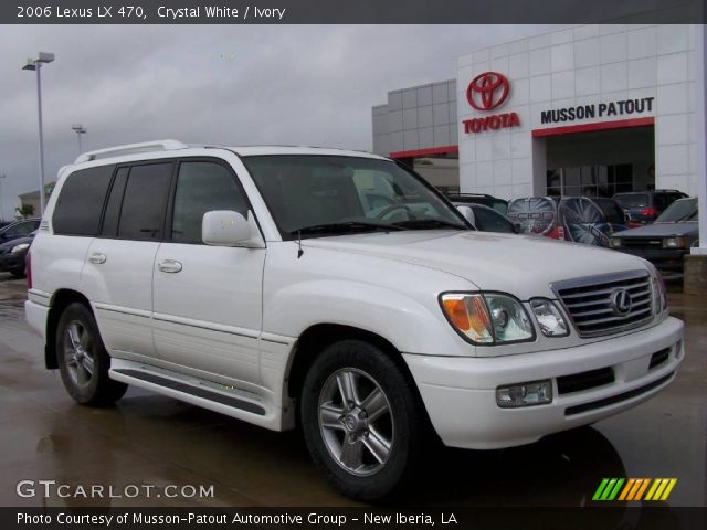 2006 Lexus LX 470 in Crystal White