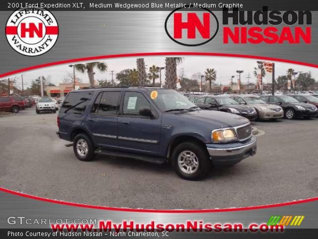2001 Ford Expedition XLT in Medium Wedgewood Blue Metallic