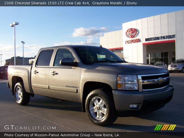 2008 Chevrolet Silverado 1500 LTZ Crew Cab 4x4 in Graystone Metallic