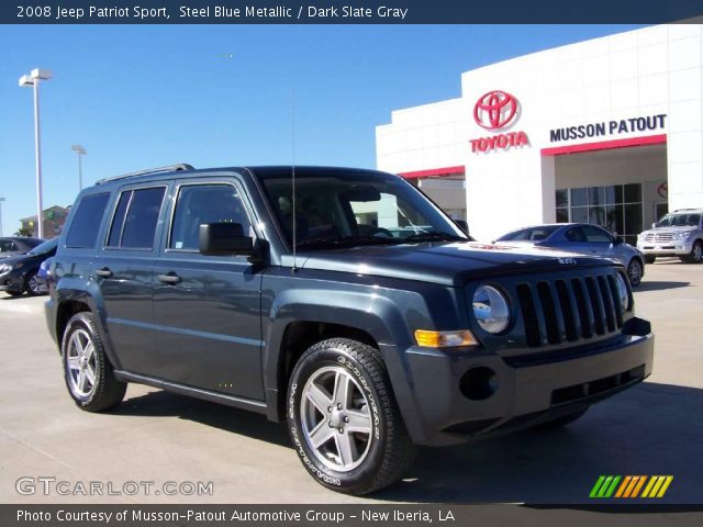 2008 Jeep Patriot Sport in Steel Blue Metallic