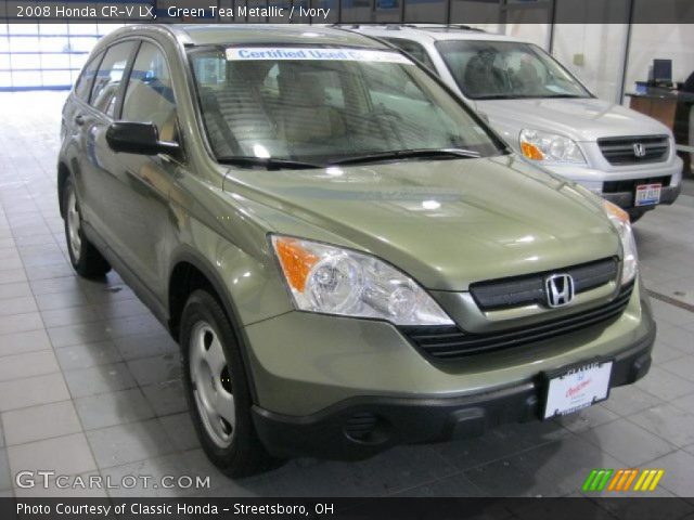 2008 Honda CR-V LX in Green Tea Metallic