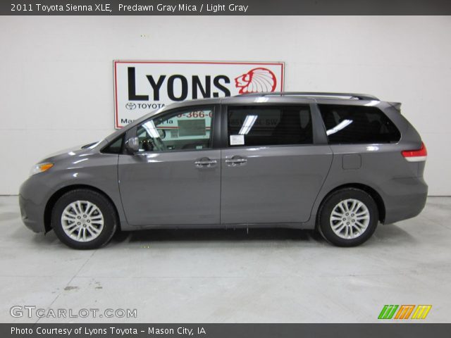 2011 Toyota Sienna XLE in Predawn Gray Mica