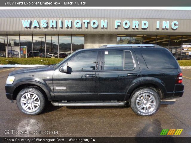 2007 Ford Explorer Limited 4x4 in Black