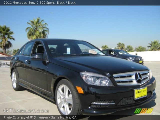 2011 Mercedes-Benz C 300 Sport in Black