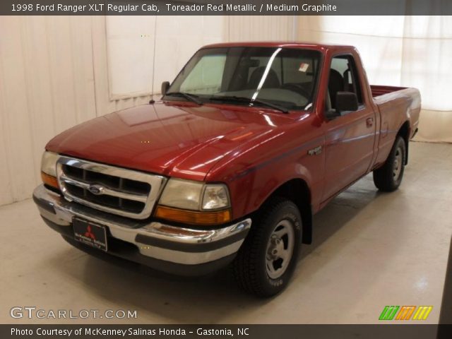 1998 Ford Ranger XLT Regular Cab in Toreador Red Metallic
