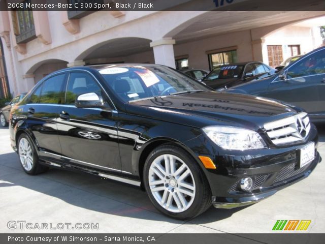 2008 Mercedes-Benz C 300 Sport in Black