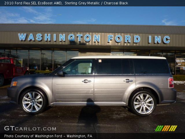 2010 Ford Flex SEL EcoBoost AWD in Sterling Grey Metallic