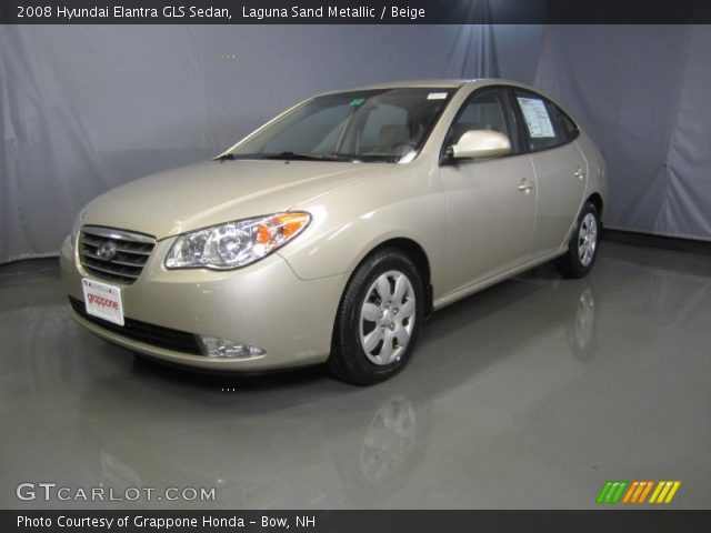 2008 Hyundai Elantra GLS Sedan in Laguna Sand Metallic