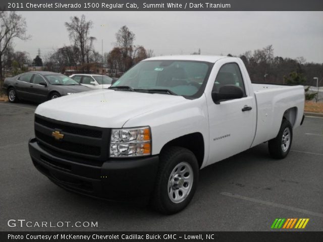 2011 Chevrolet Silverado 1500 Regular Cab in Summit White