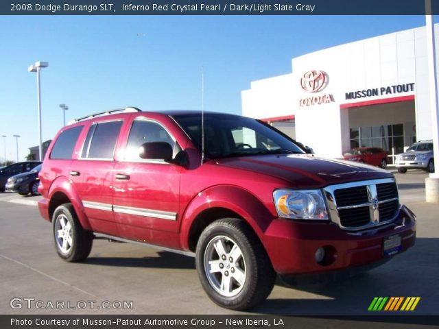 2008 Dodge Durango SLT in Inferno Red Crystal Pearl