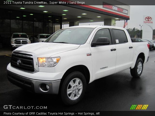 2011 Toyota Tundra CrewMax in Super White