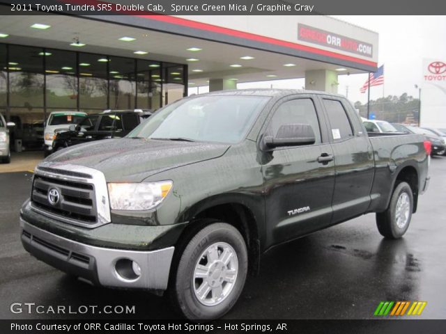 2011 Toyota Tundra SR5 Double Cab in Spruce Green Mica