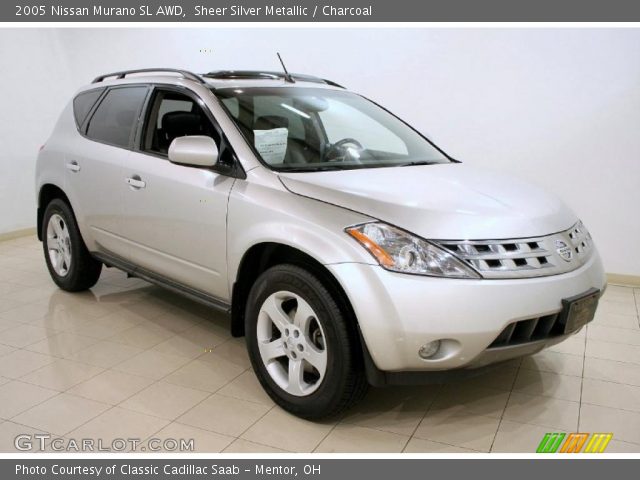2005 Nissan Murano SL AWD in Sheer Silver Metallic