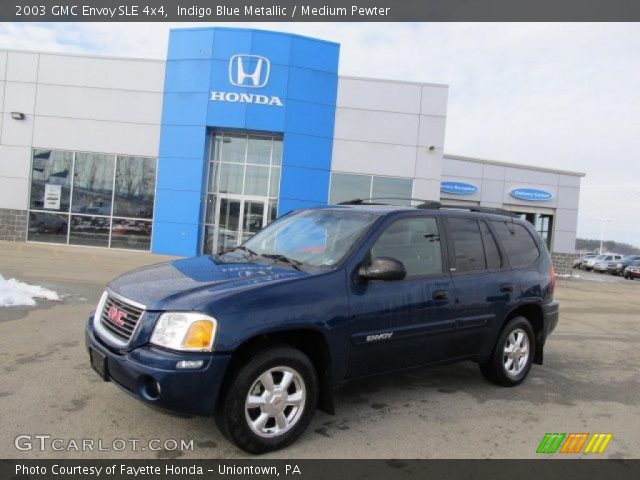2003 GMC Envoy SLE 4x4 in Indigo Blue Metallic