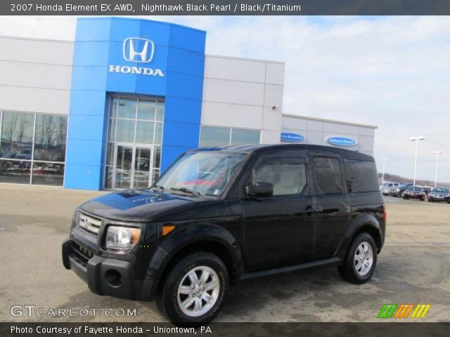 2007 Honda Element EX AWD in Nighthawk Black Pearl