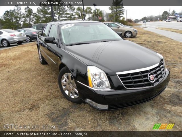 2010 Cadillac DTS  in Black Raven