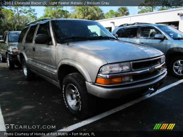 2001 Chevrolet Blazer LS in Light Pewter Metallic