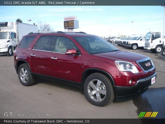 2011 GMC Acadia SLT AWD in Red Jewel Tintcoat