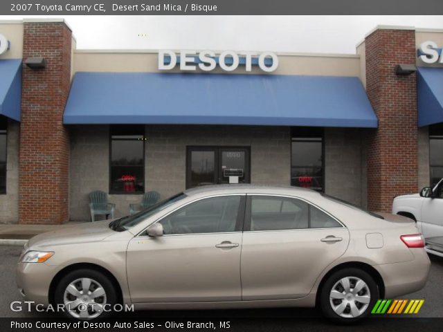 2007 Toyota Camry CE in Desert Sand Mica