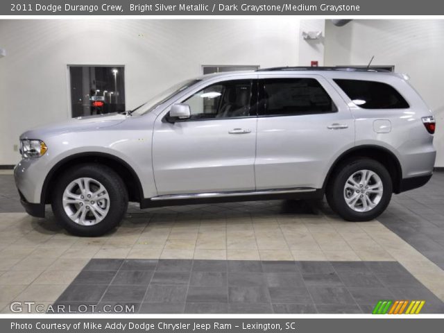 2011 Dodge Durango Crew in Bright Silver Metallic