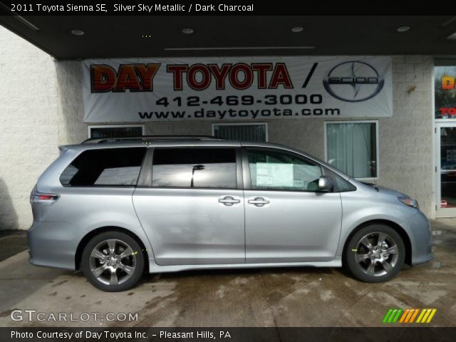 2011 Toyota Sienna SE in Silver Sky Metallic