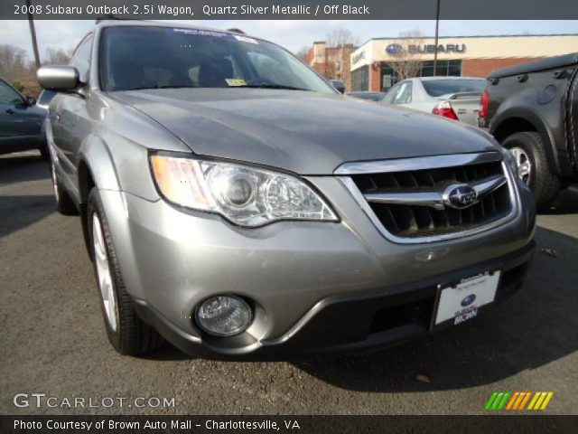 2008 Subaru Outback 2.5i Wagon in Quartz Silver Metallic